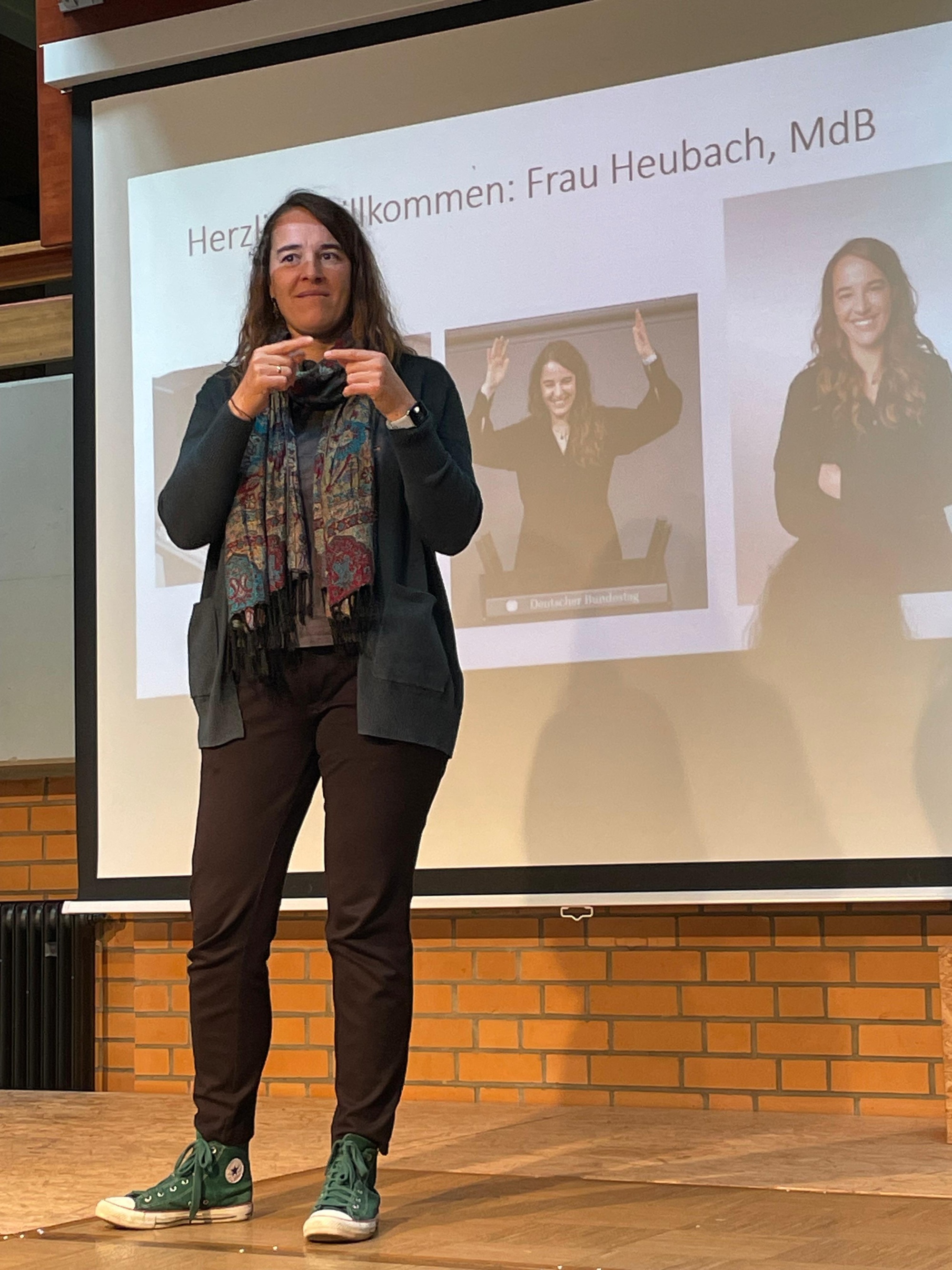 Monatsfeier mit Frau Heubach