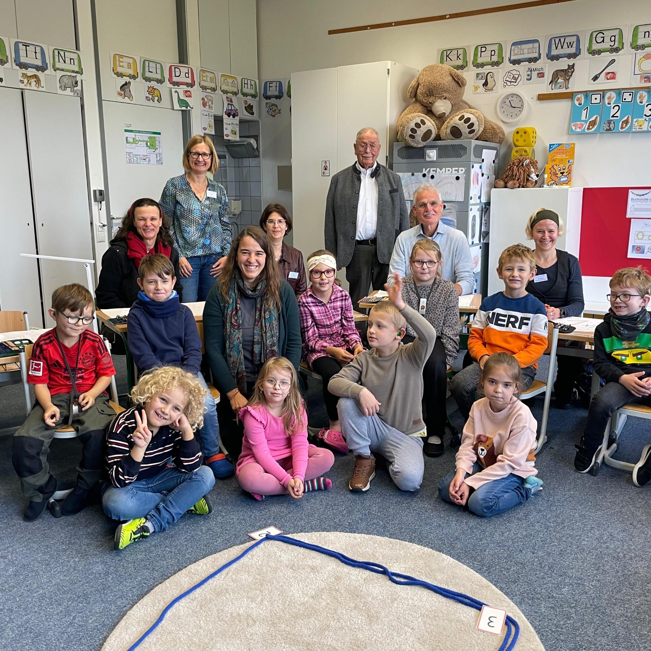 Besuch in der Klasse 1
