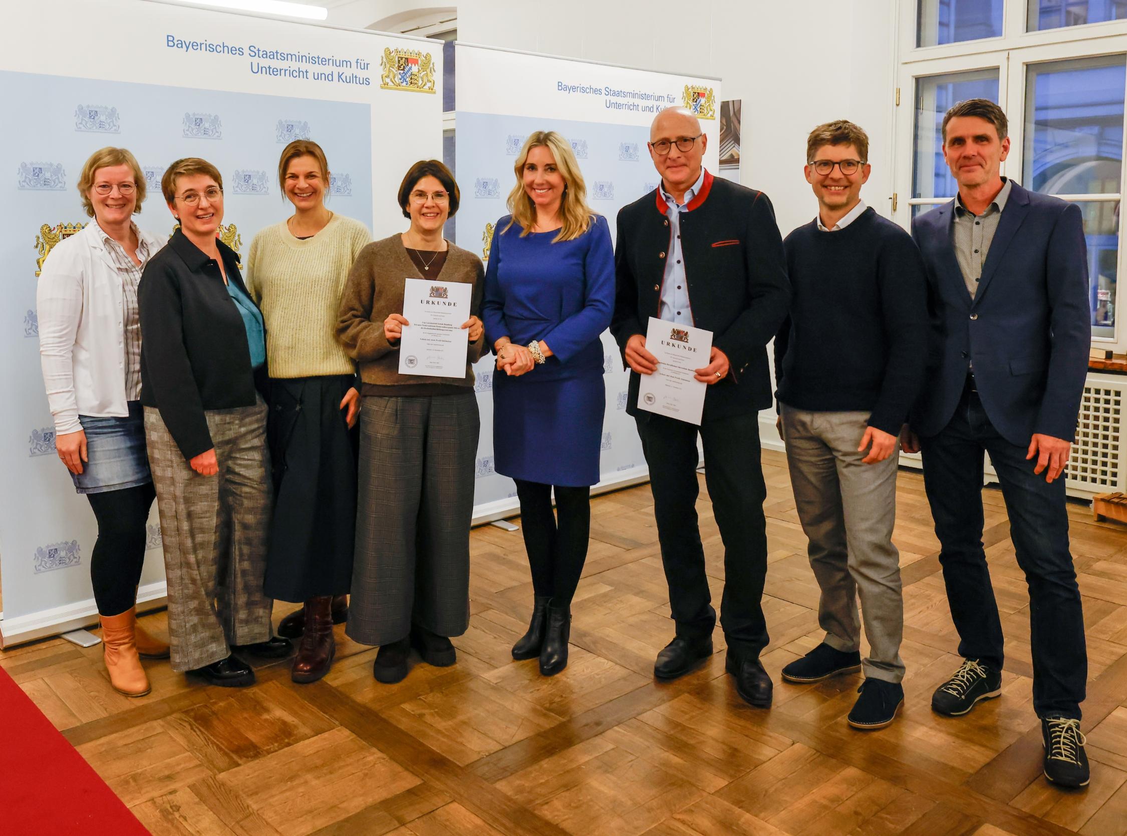 Verleihung Schulprofil Inklusion in München