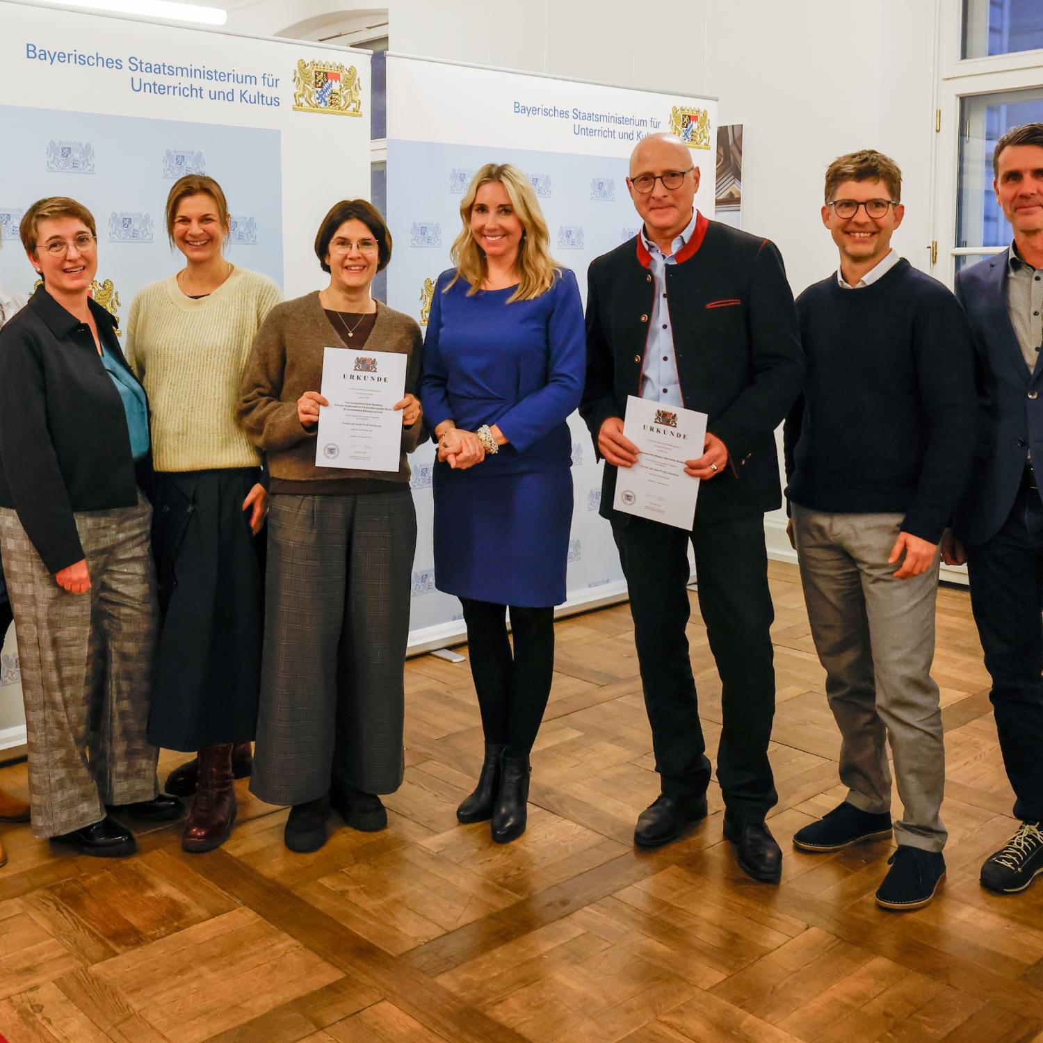 Verleihung Schulprofil Inklusion in München